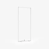 Caixa LED adFrame Slim 100x250 visualização da estrutura técnica