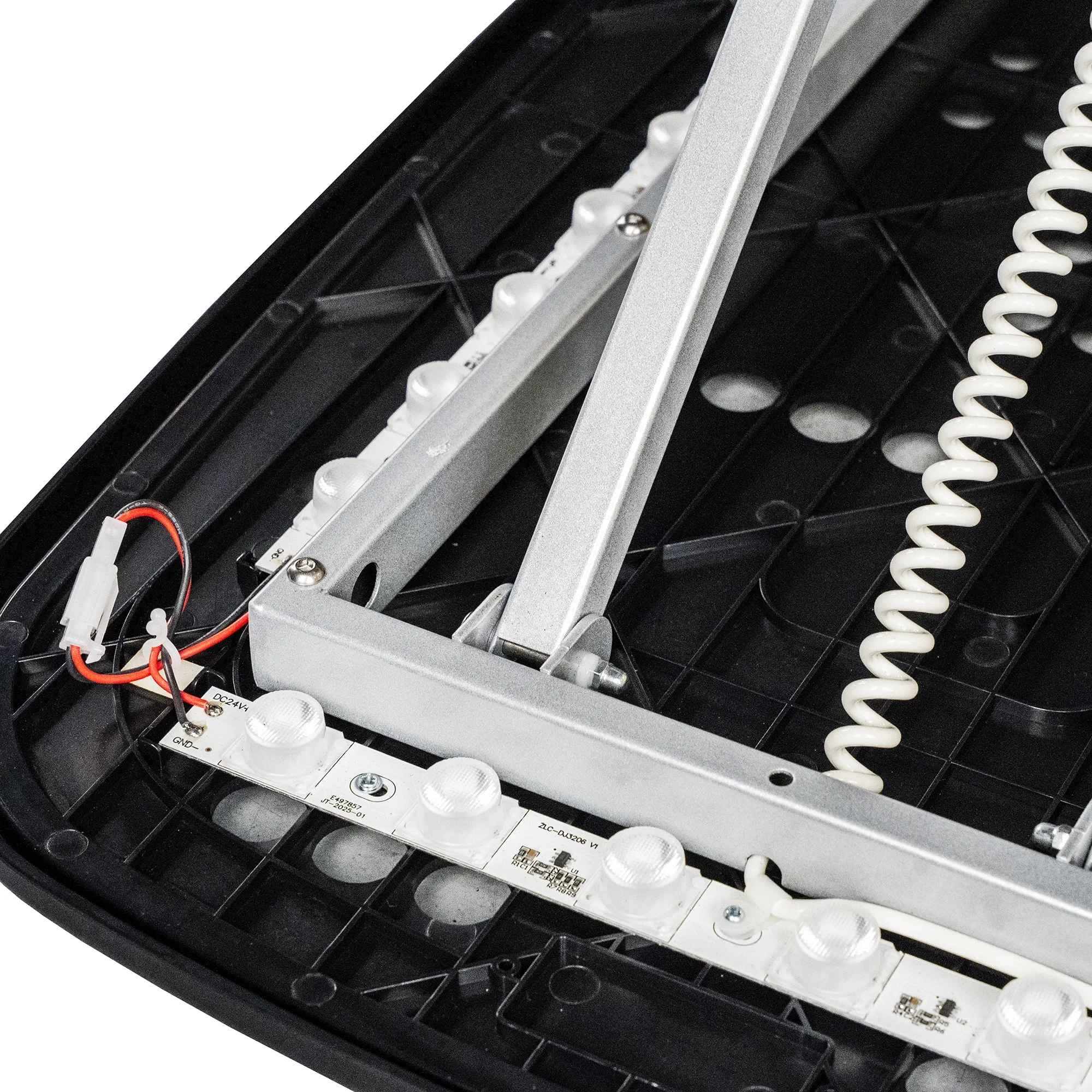 AdTribune Big Quick LED Auto close-up of LED mounting