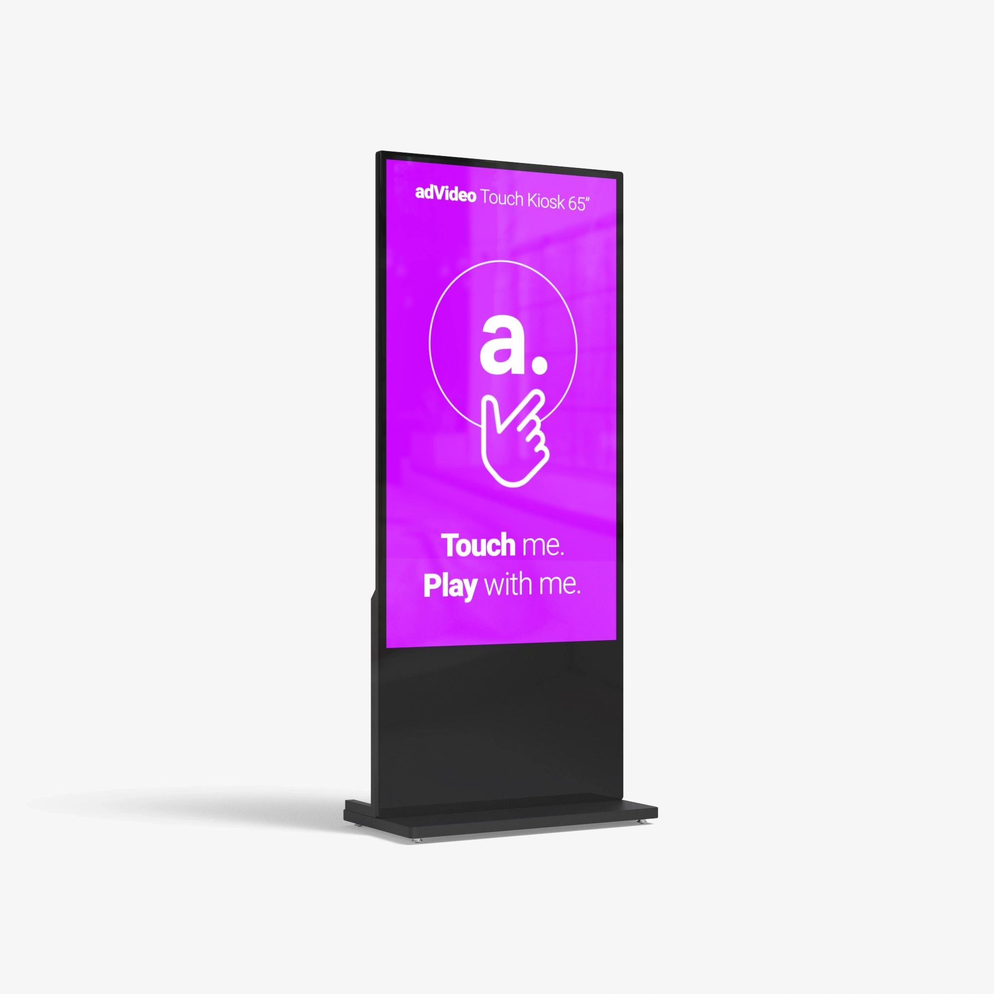 AdVideo Touch 65 interaktiver Multimedia-Kiosk