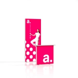 LED lightbox + promotional counter Smart event set + adTribune