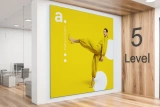 Marco publicitario STFL de pared