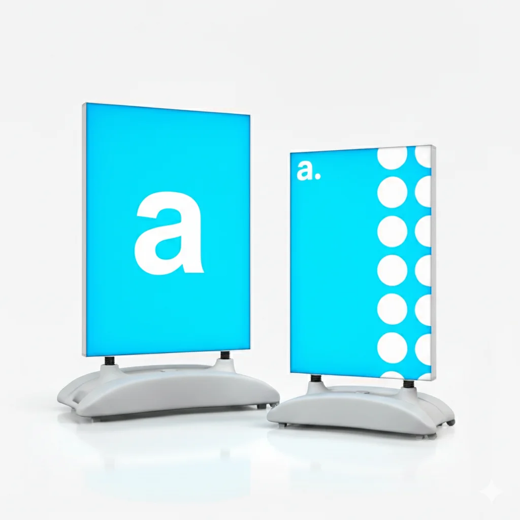 Potykacze reklamowe LED