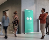 Drop Roll-up-Banner 100x210 cm