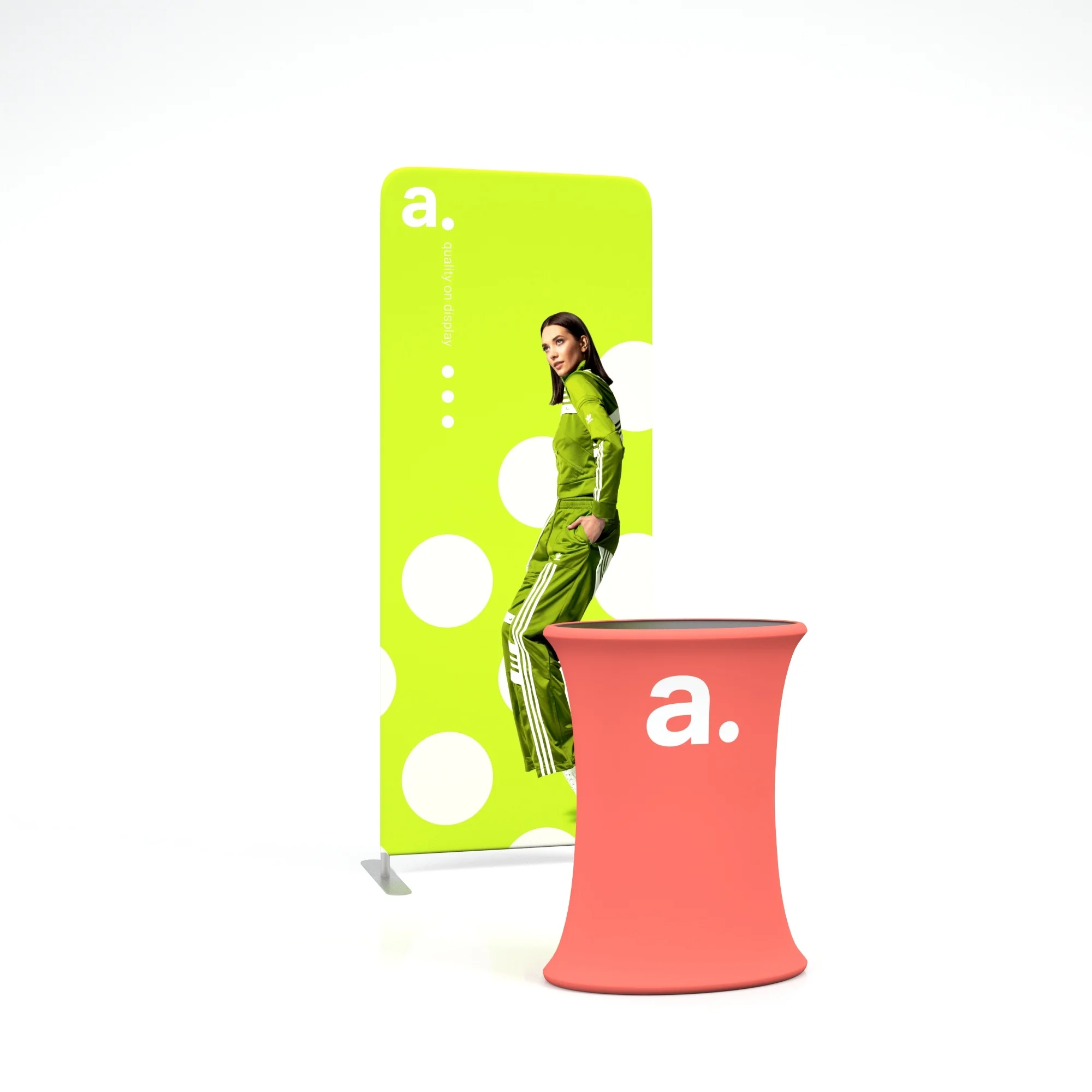 Economic Vario promotion set textile wall and counter