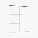 Caisson publicitaire Smart R3 300x250 structure du système sans visuel vue technique