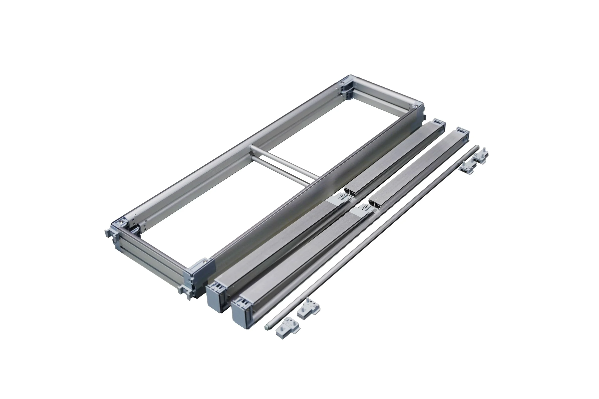 Złożony stelaż aluminiowy trybunki reklamowej Starter