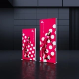 Freestanding advertising lightboxes