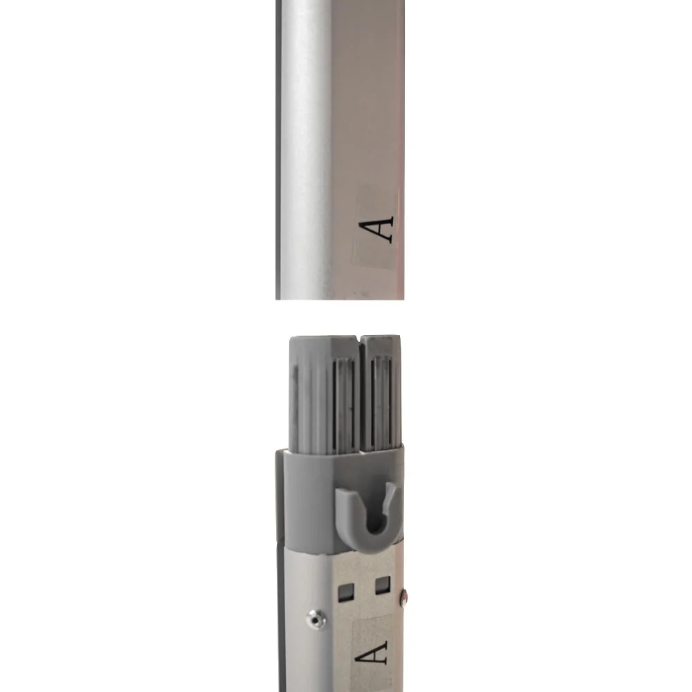 Vertical aluminum profile for Starter promotional counter system element