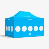 Namiot reklamowy Express 3 x 4,5 konstrukcja dach 4 ściany