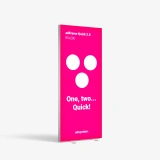 Quick 2.0 illuminated lightbox 85x200