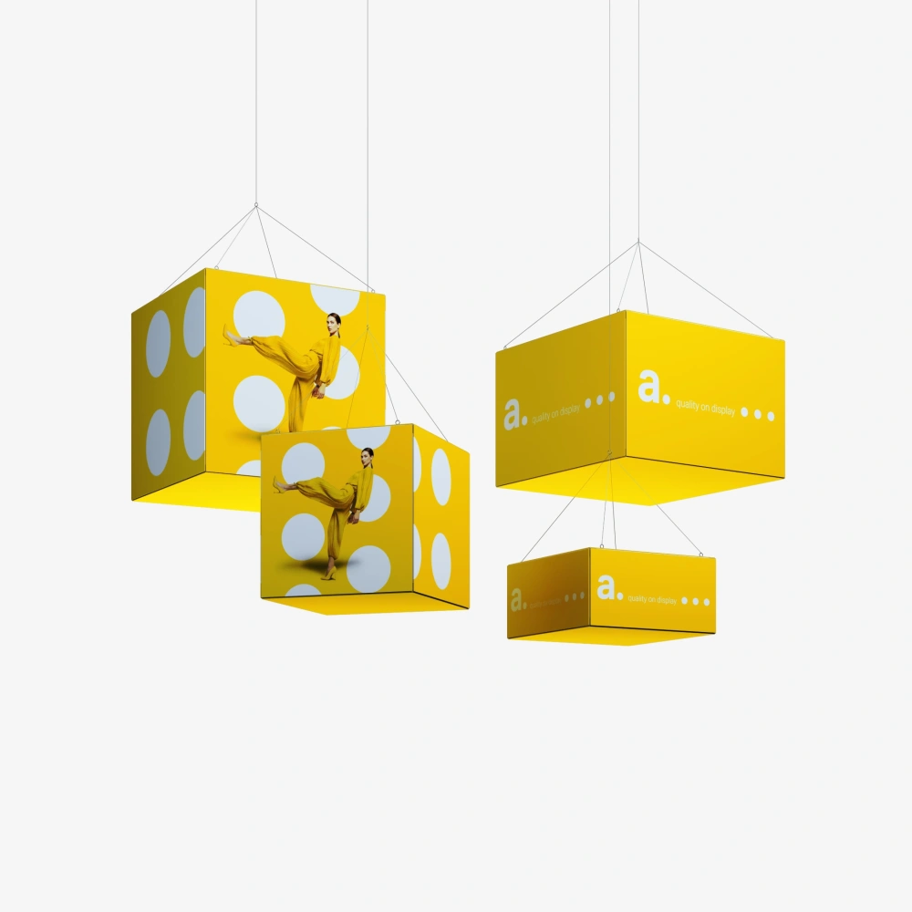 Ramy reklamowe sufitowe