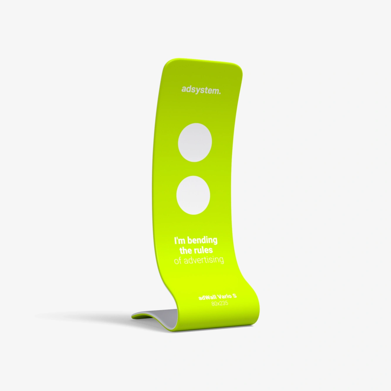 ścianka reklamowa Vario S 80 jednostronny