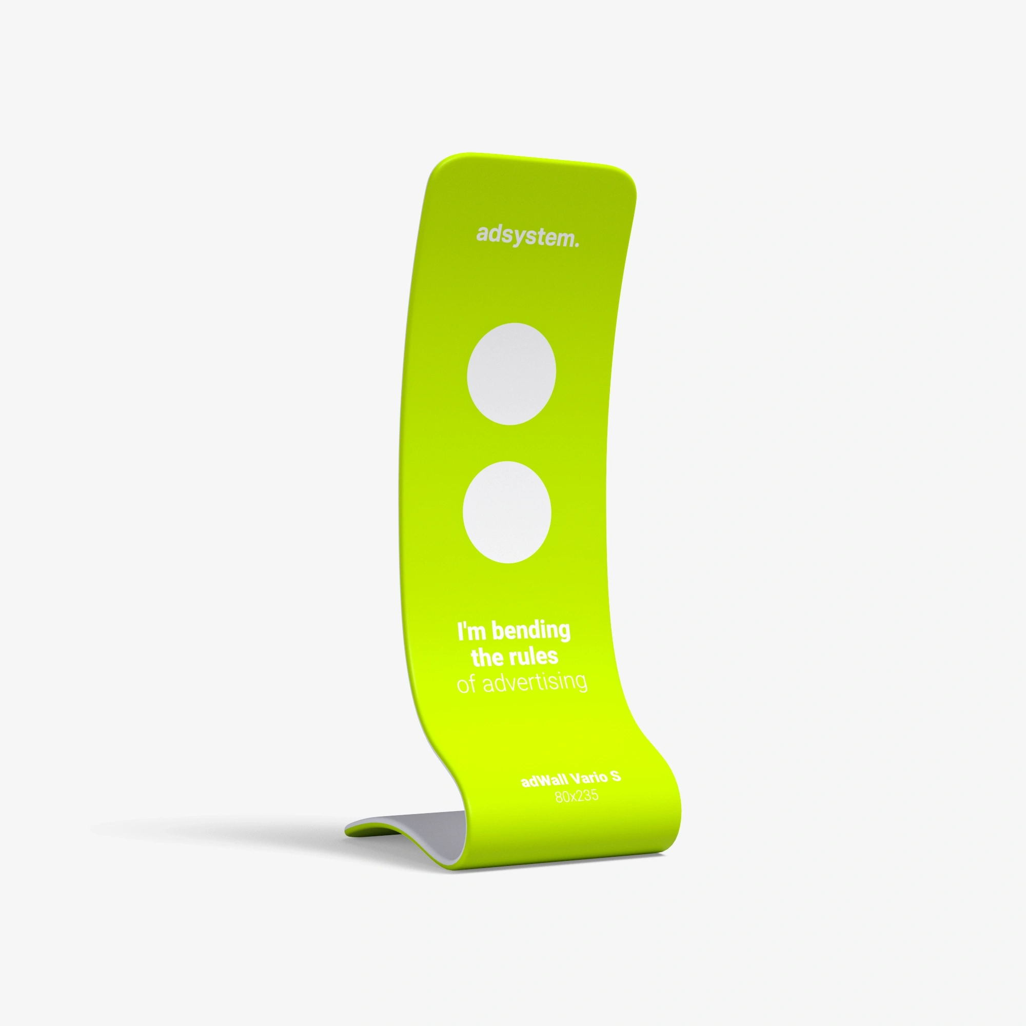 ścianka reklamowa Vario S 80 jednostronny