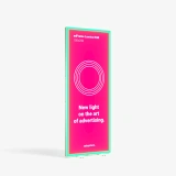 Lumina rgb 100x250 kaseton reklamowy podświetlany