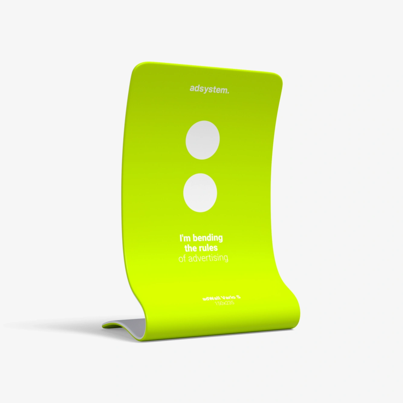 ścianka reklamowa Vario S 150 jednostronny