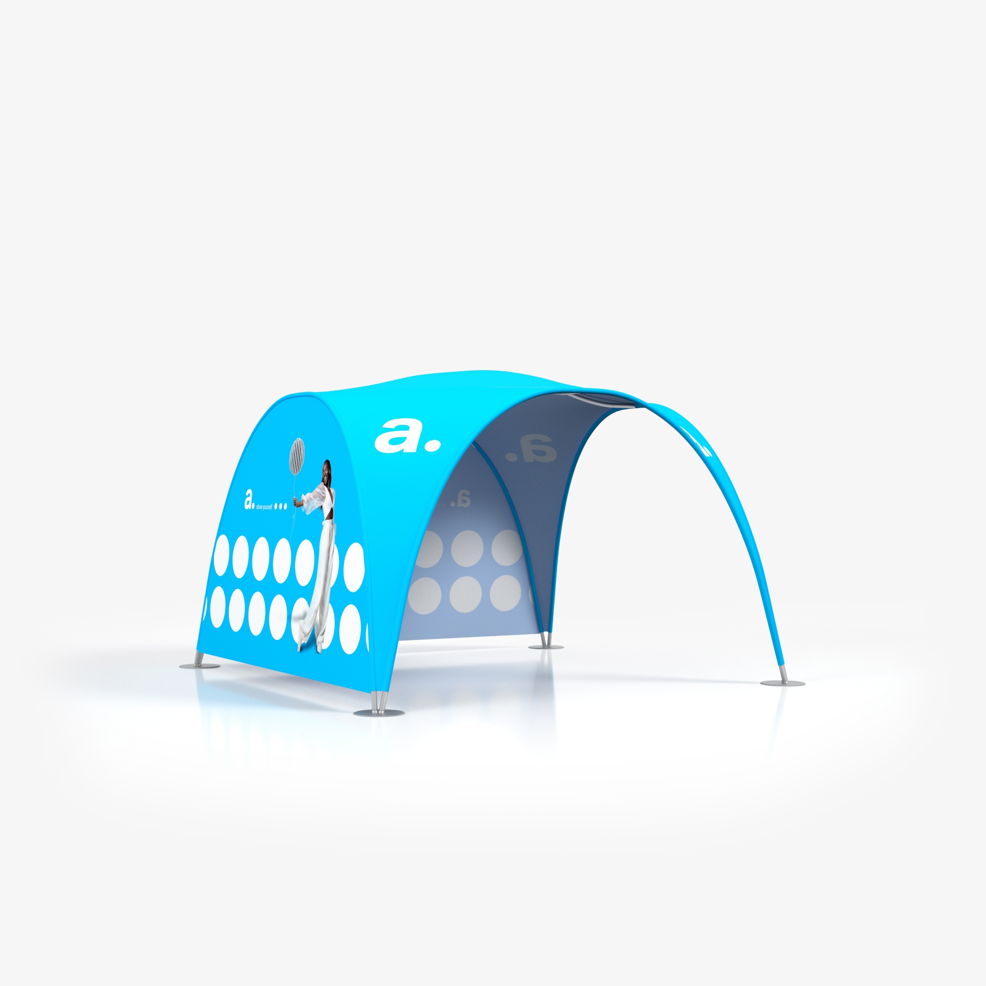 adTent vario 4x4 2 portas tenda publicitária