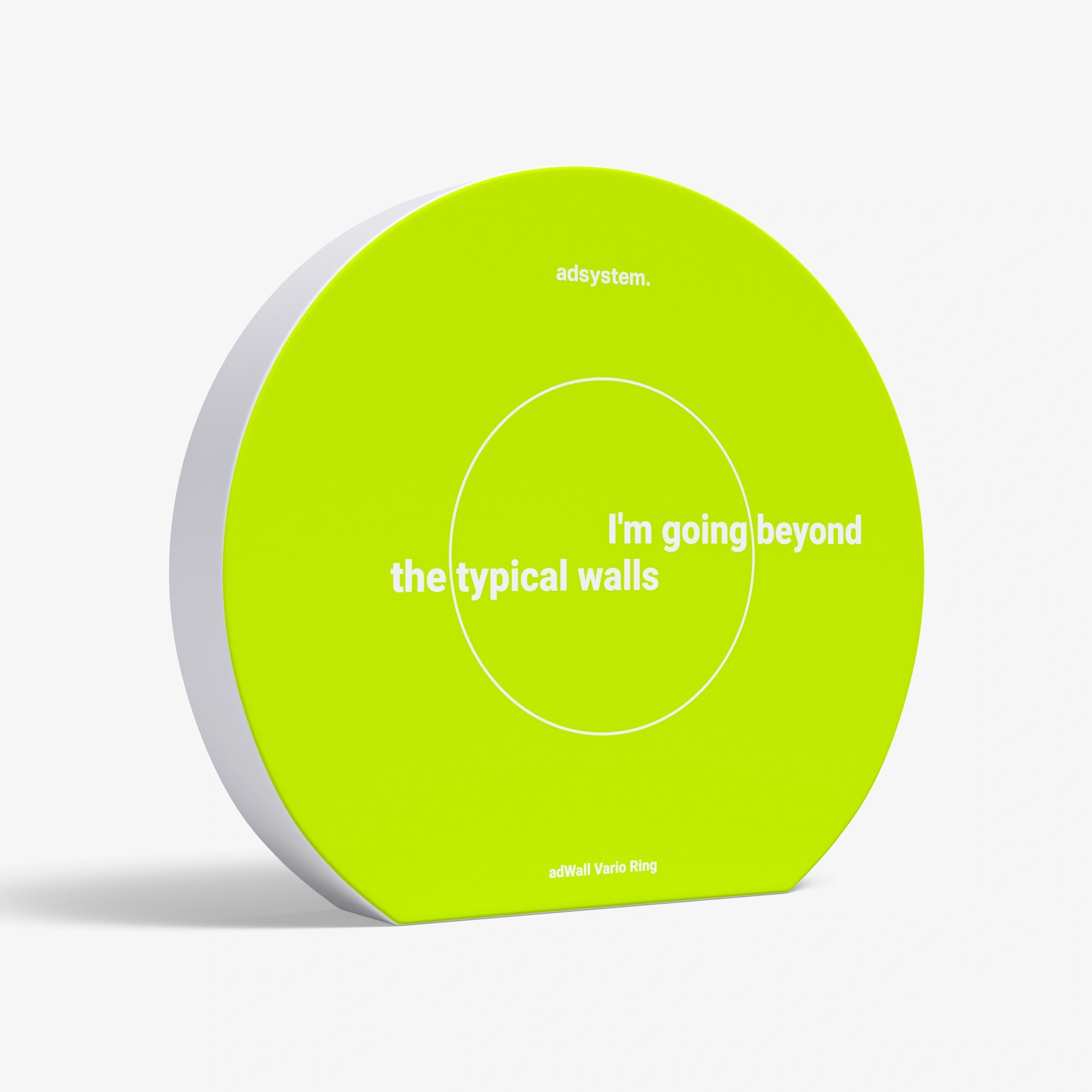 ścianka reklamowa adwall vario ring jednostronne
