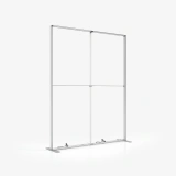 Caixa retroiluminada adFrame Flex LED 200x250 vista frontal sem grafismo