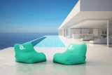 adBeanbag – asiento publicitario con logo