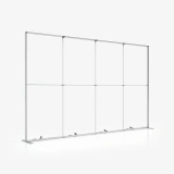 Caixa LED adFrame Flex 400x250 estrutura frontal