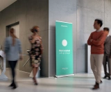 Roll-up publicitário Drop 100x210 cm