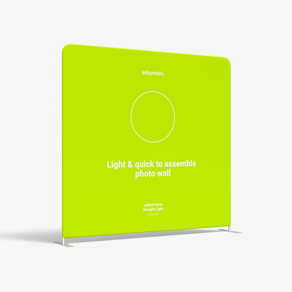 ścianka reklamowa vario prosta light 240