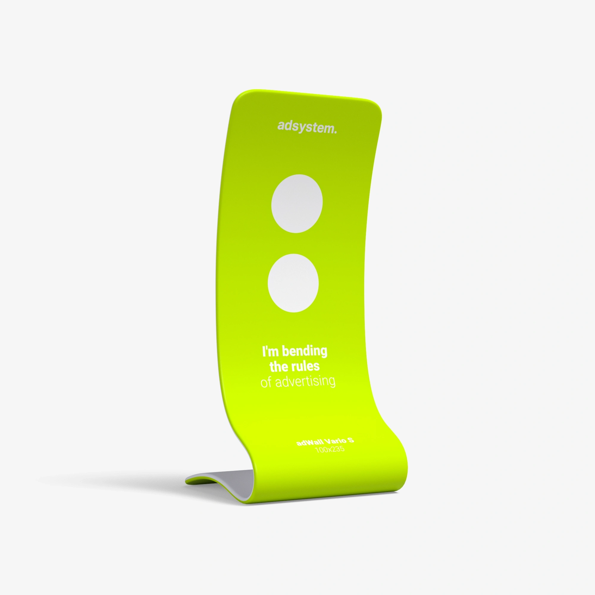 ścianka reklamowa Vario S 100 jednostronna