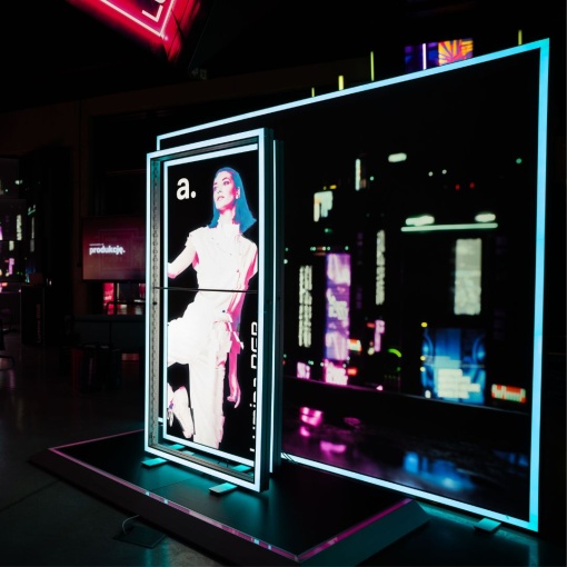 Kaseton led rgb Lumina