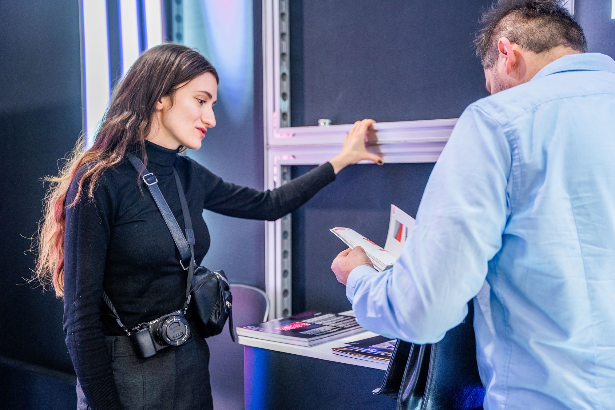 Konsultanci Expo podczas rozmowy z klientem