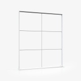 Caisson publicitaire Smart R3 300x250 structure du système sans visuel vue technique