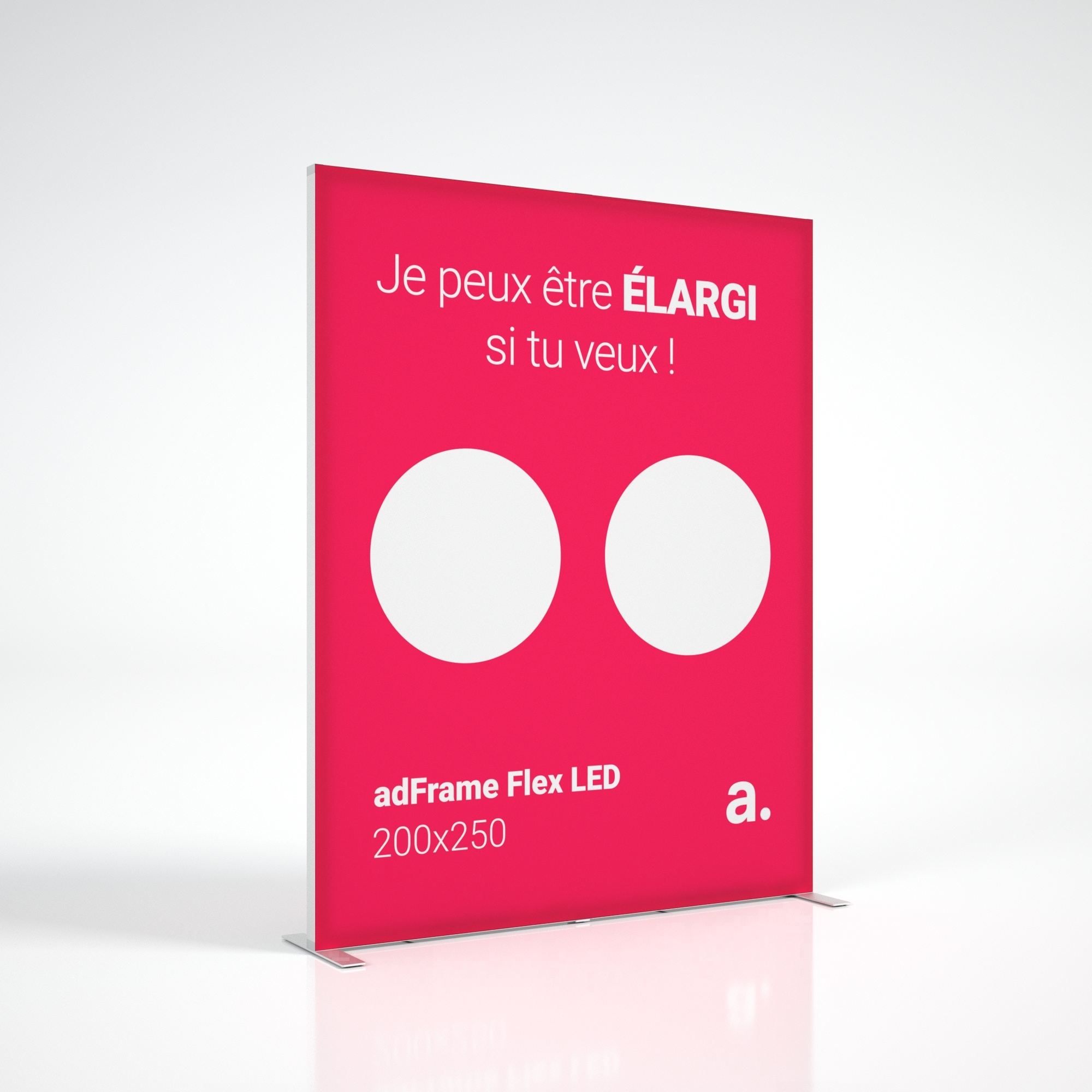 Caisson rétroéclairé Flex LED 200x250 cm