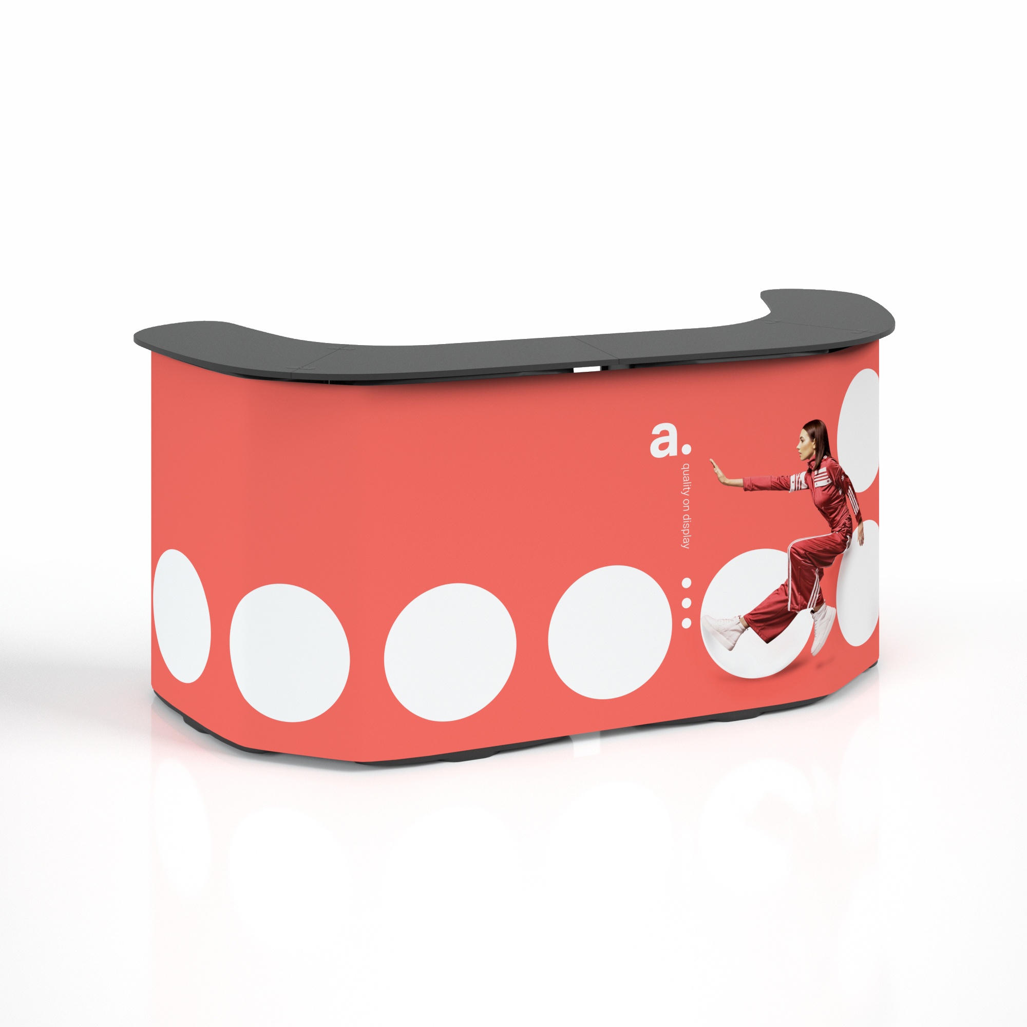 Balcão promocional adTribune Shell 2in1