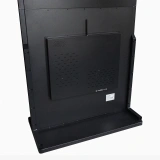 AdVideo Touch Kiosk zbliżenie na zabudowe elektryki z tylu