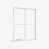 Caixa retroiluminada adFrame Smart R3 200x250 visualização da estrutura sem grafismo