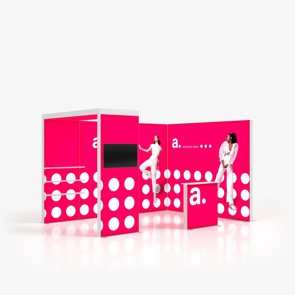 SEGO – stand para ferias iluminado