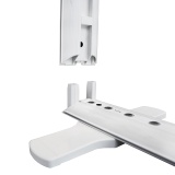 Fixação inferior da caixa Smart R3 vista da estrutura com suporte