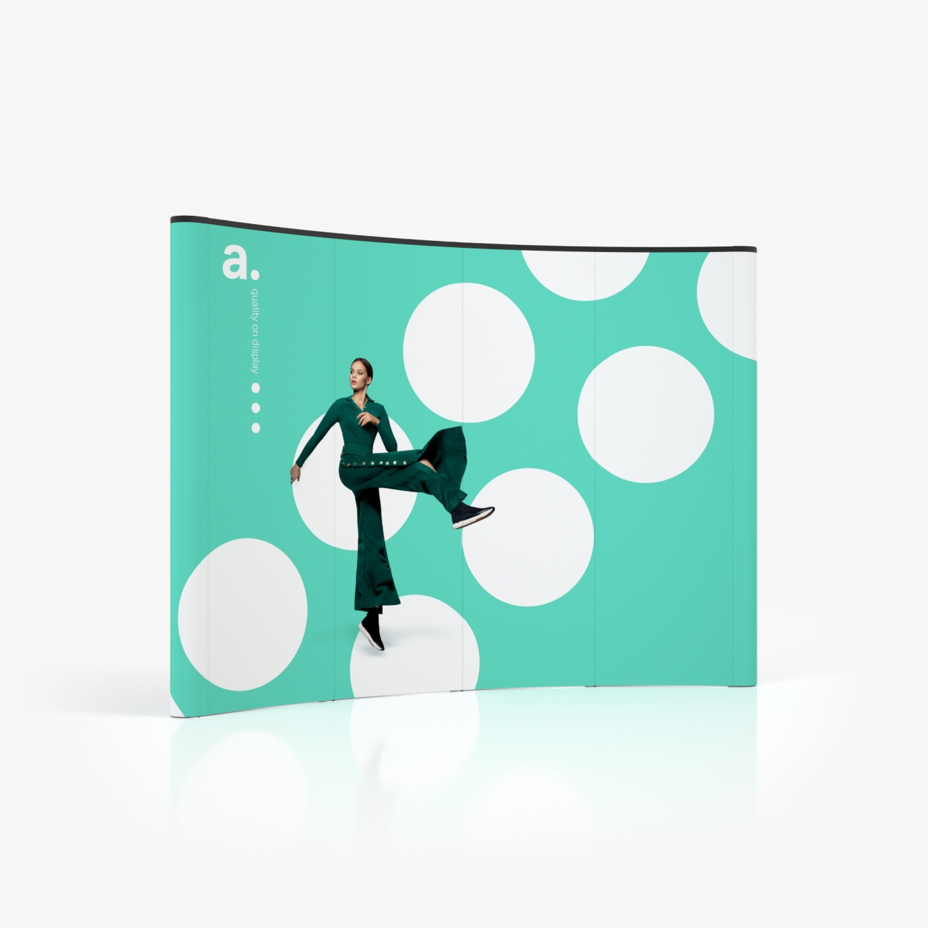 Ścianka pop-up adwall smart łukowa 4x3