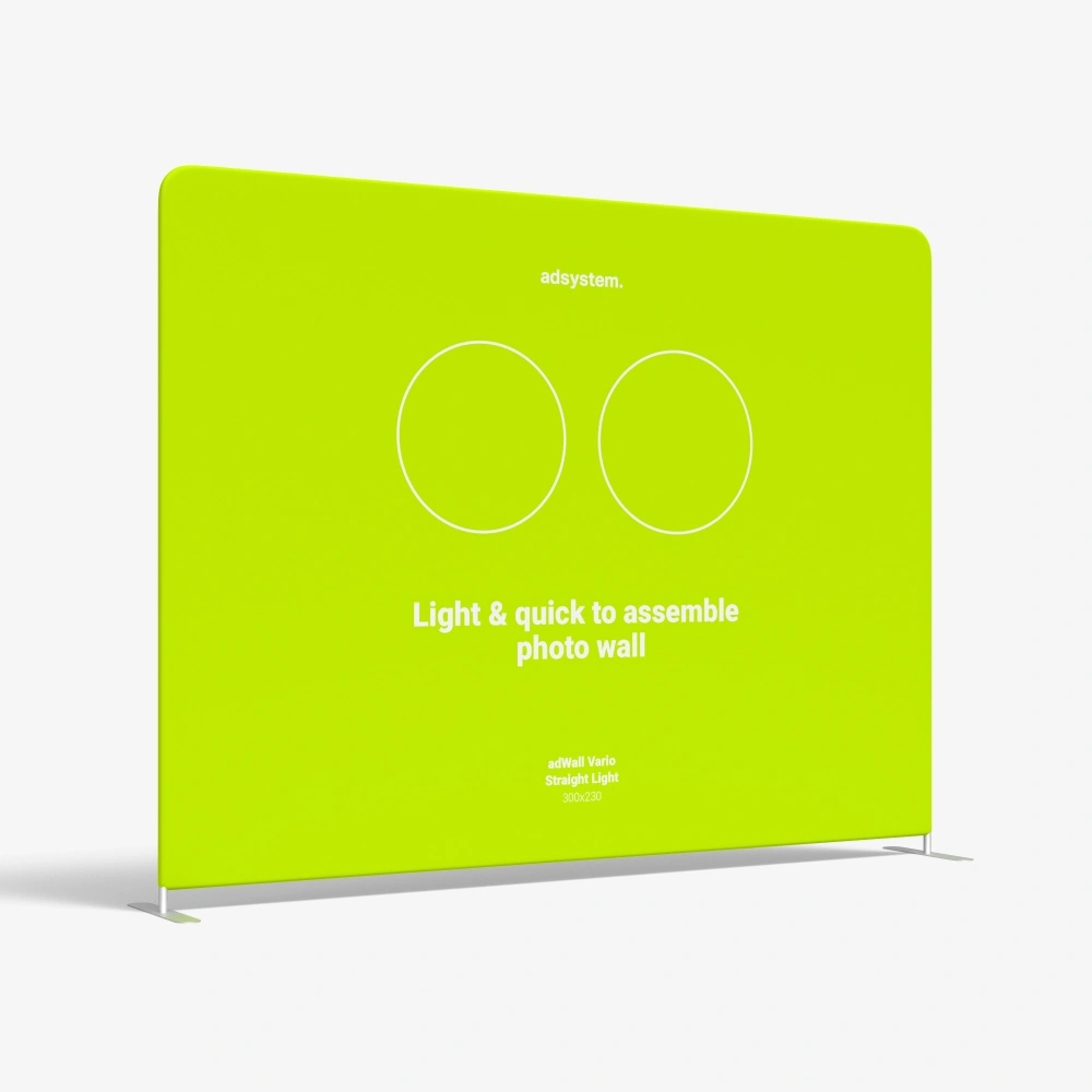 ścianka reklamowa prosta light 300 