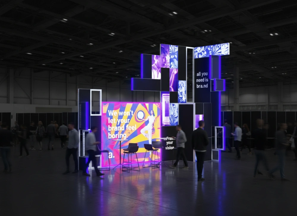 Niestandardowa zabudowa targowa